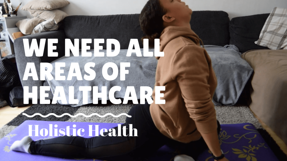 we need all areas of healthcare