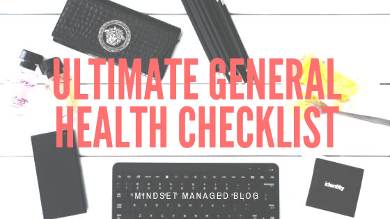 Ultimate General Health Checklist