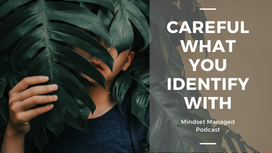 careful what you identify with