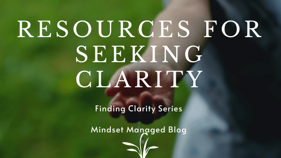 resources for seeking clarity